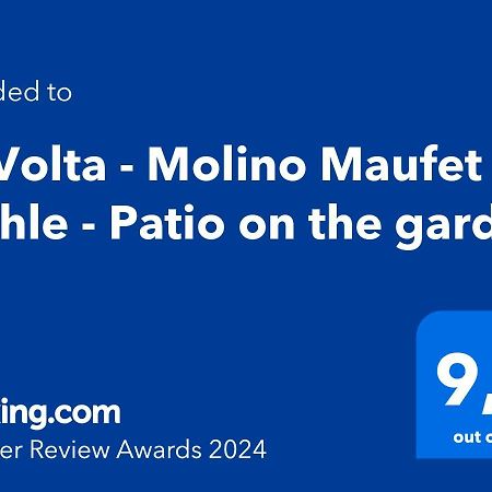 La Volta - Lake Como Heritage Home In Molino Maufet Watermill - Patio On The Garden Colico Extérieur photo