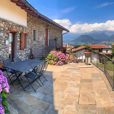 La Volta - Lake Como Heritage Home In Molino Maufet Watermill - Patio On The Garden Colico Extérieur photo