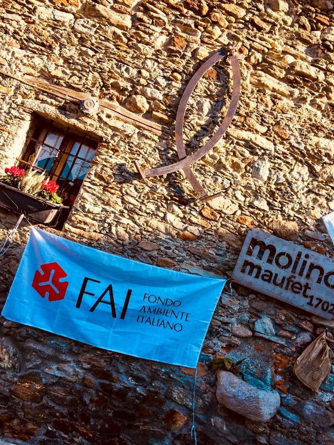 La Volta - Lake Como Heritage Home In Molino Maufet Watermill - Patio On The Garden Colico Extérieur photo