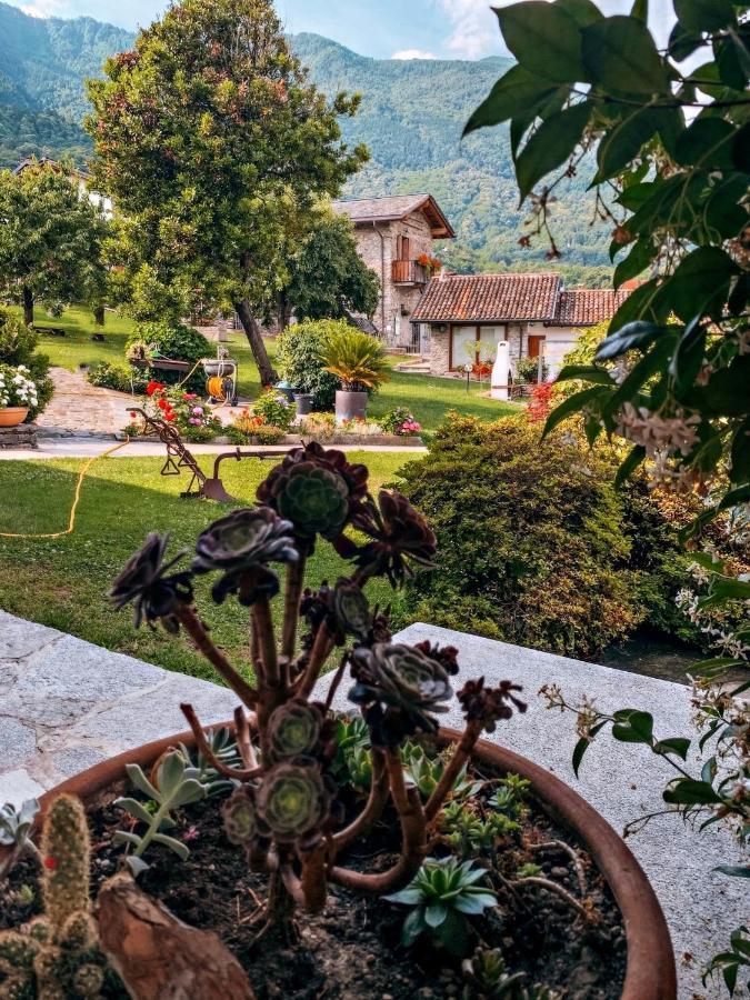 La Volta - Lake Como Heritage Home In Molino Maufet Watermill - Patio On The Garden Colico Extérieur photo